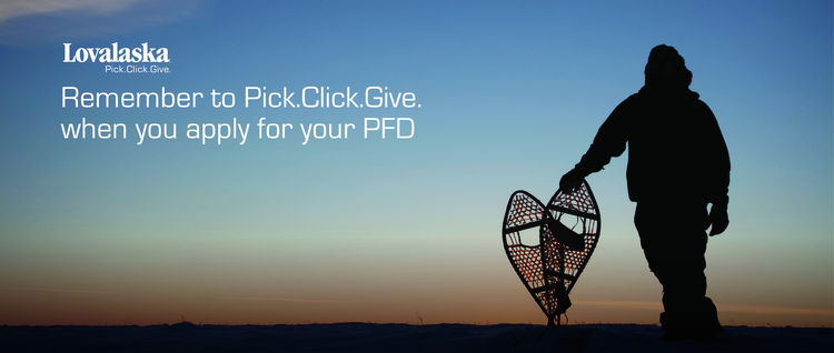 pick click give flyer