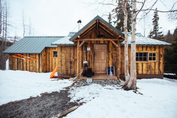 Manitoba Cabin in the Winter