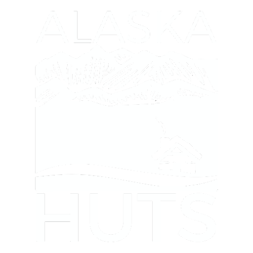 Alaska Huts Logo White Transparent