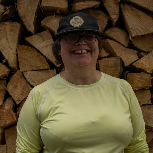 a person smiling for the camera