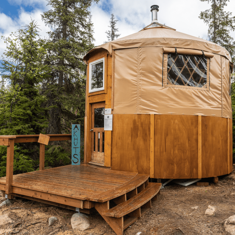 a train on the dwelling